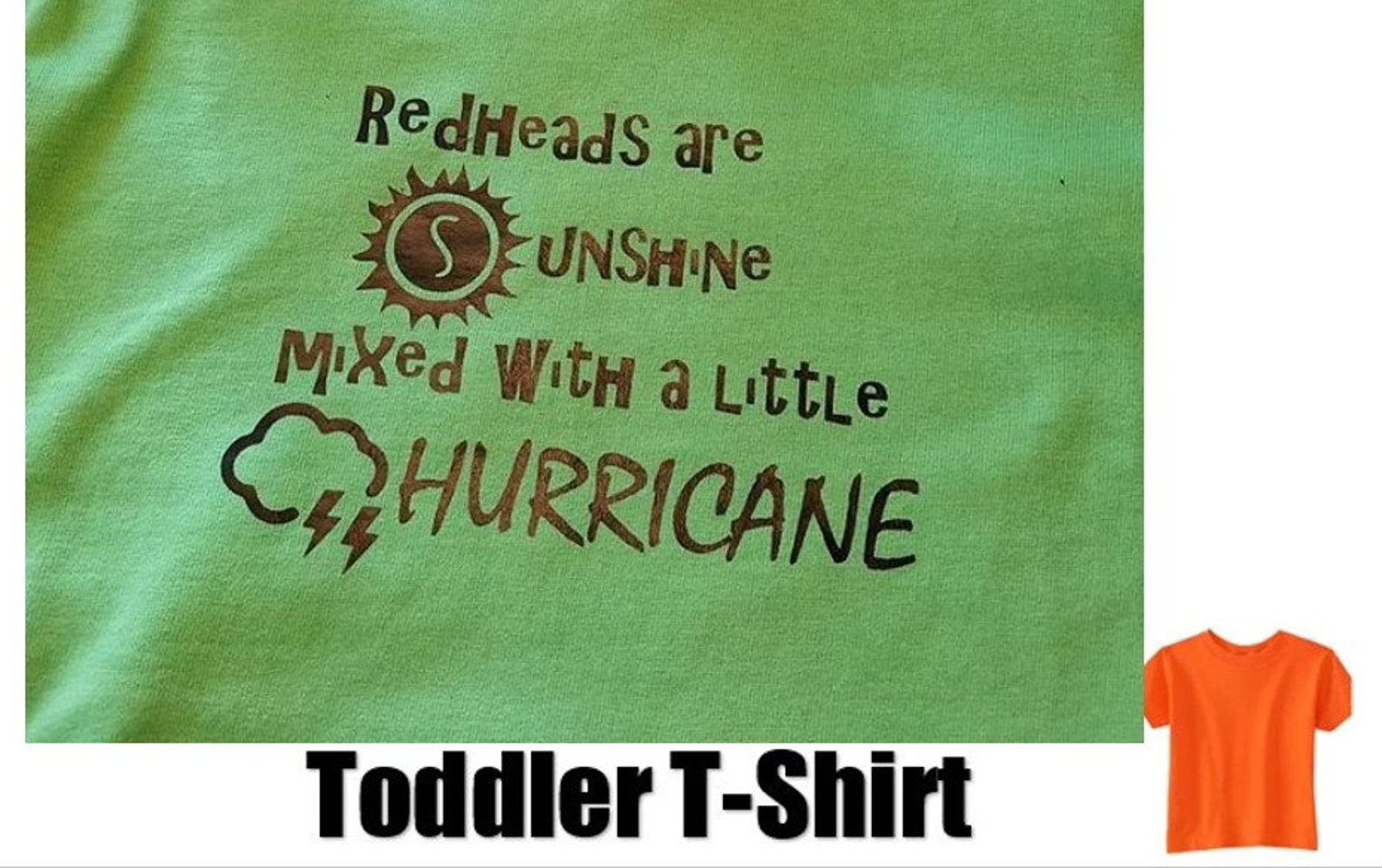 redheads are sunshine mixed with a little hurricane