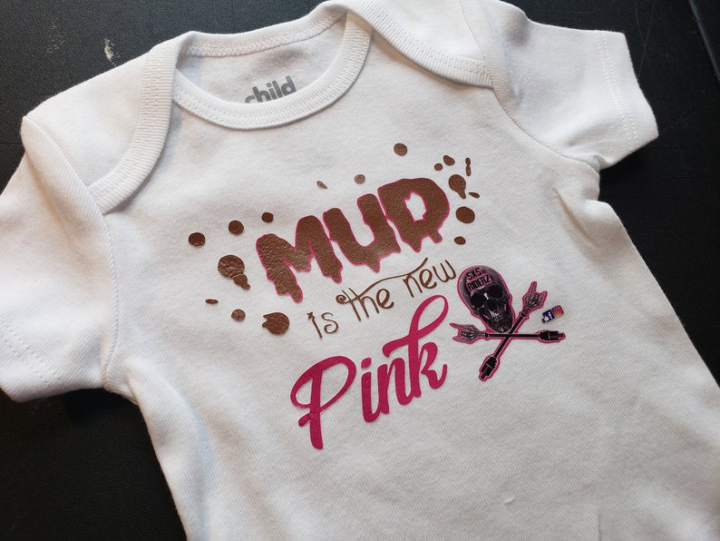 SXS RIDERZ Group Mud Is The New Pink Logo Infant | Etsy