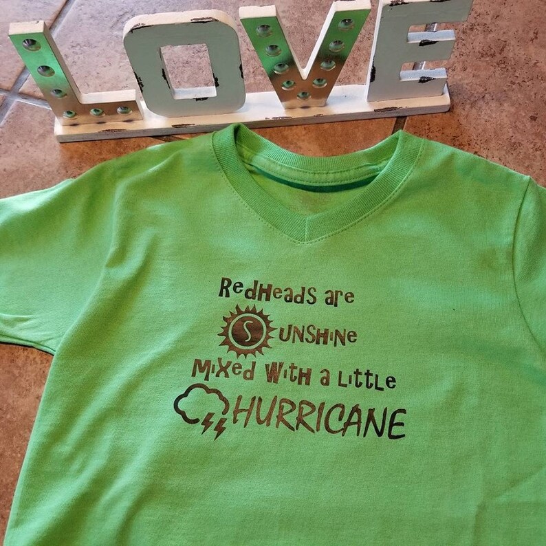 redheads are sunshine mixed with a little hurricane