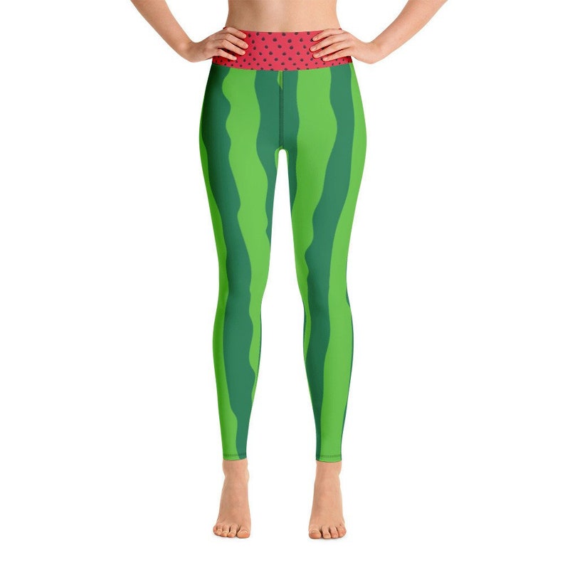 watermelon yoga pants