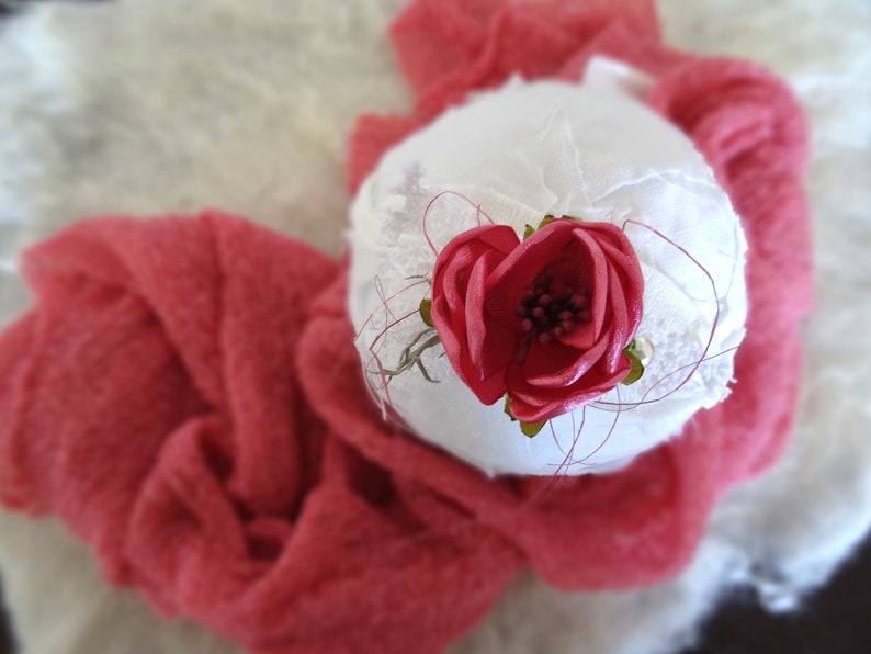 Baby girl Hair Band Wrap Set peony pink wrap headband Newborn Photo Shoot Infant Baby Photography Photo Prop Accessory Handmade Headband