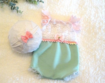 Newborn Outfit Baby Girl Lace Bodysuit Headband Baby Photo Shoot Baby Photography Baby Fashion Girl Photo Clothes Baby Photo Props