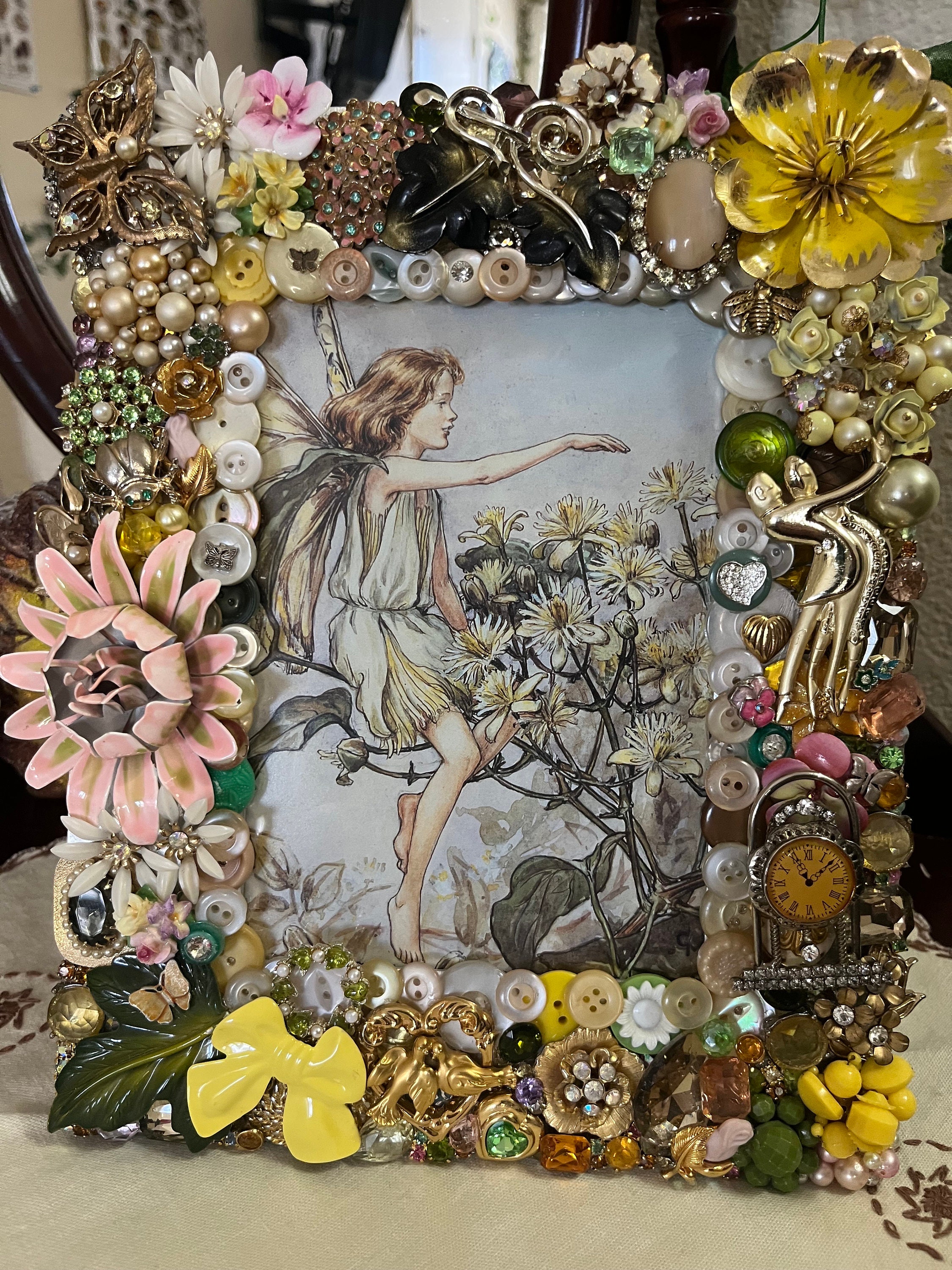 Daisy Chains and Sunbeams (antique Jewelry Picture Frame) - Etsy
