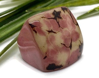 Tagua Nut Ring in Pink TAG801,  Eco-Friendly Tagua Ring, Organic Jewelry