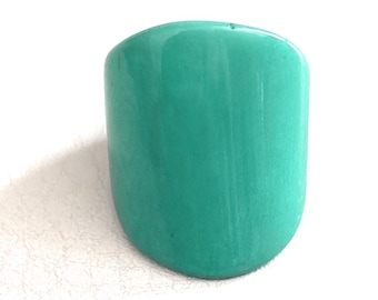Taguanootring in aquagroen TAG803, milieuvriendelijke biologische groene ring