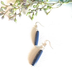 Lime green tagua earrings TAG233, handmade organic long earrings