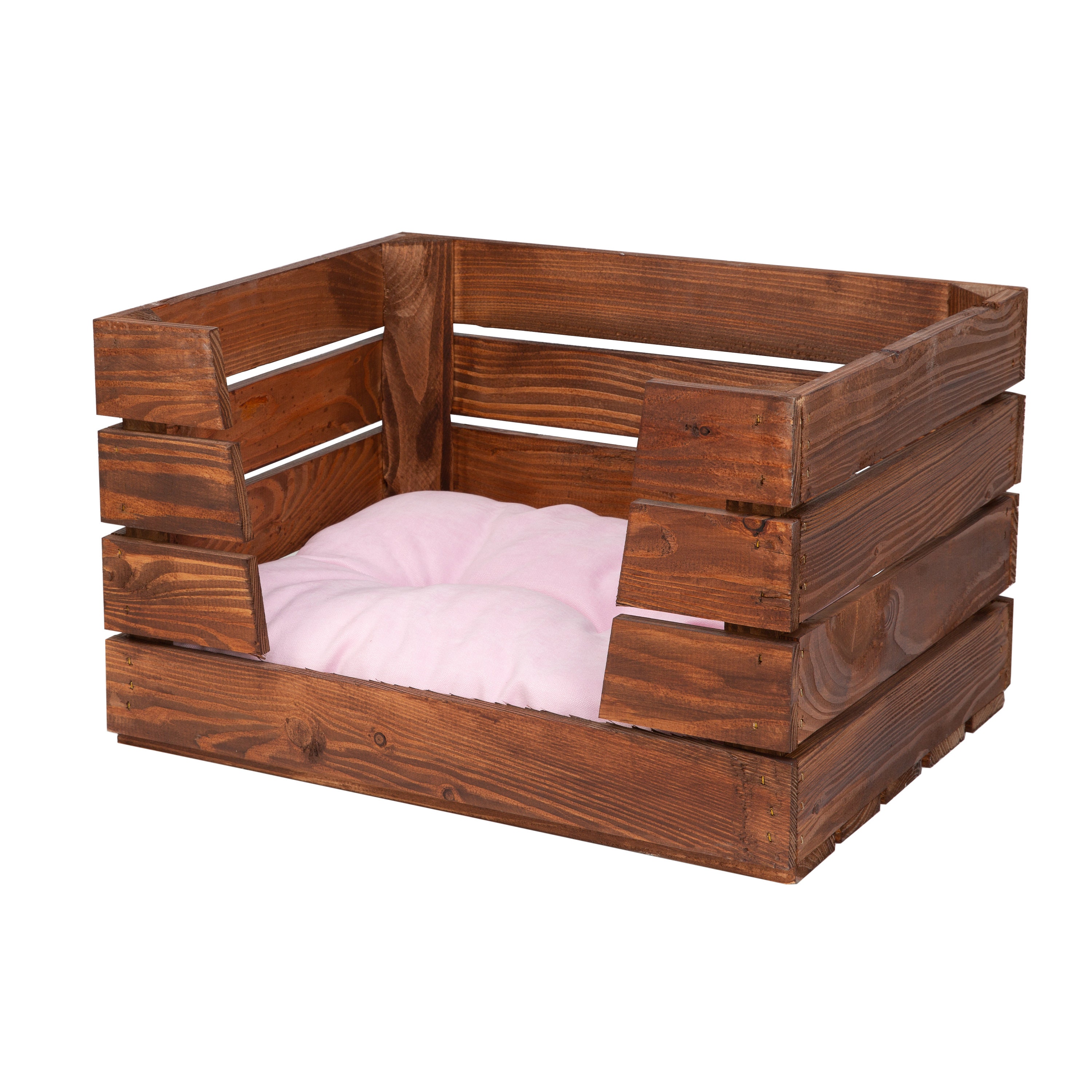 New dark wood cat bed 50x40x30 cm Wooden box as cat Etsy