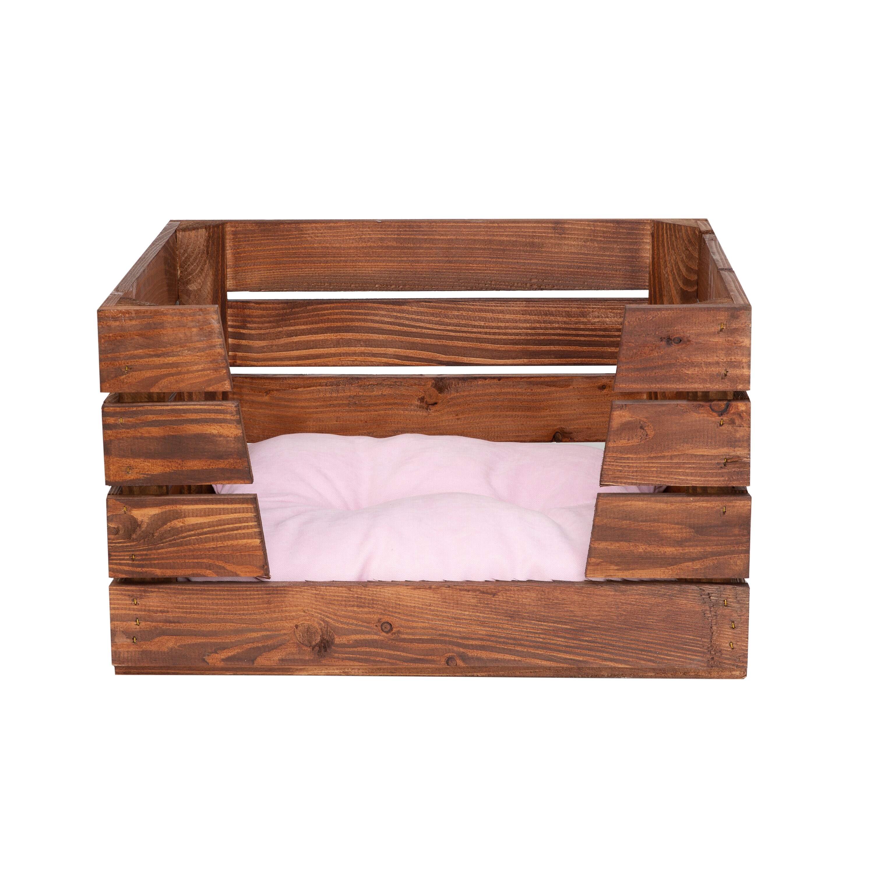 New dark wood cat bed 50x40x30 cm Wooden box as cat Etsy