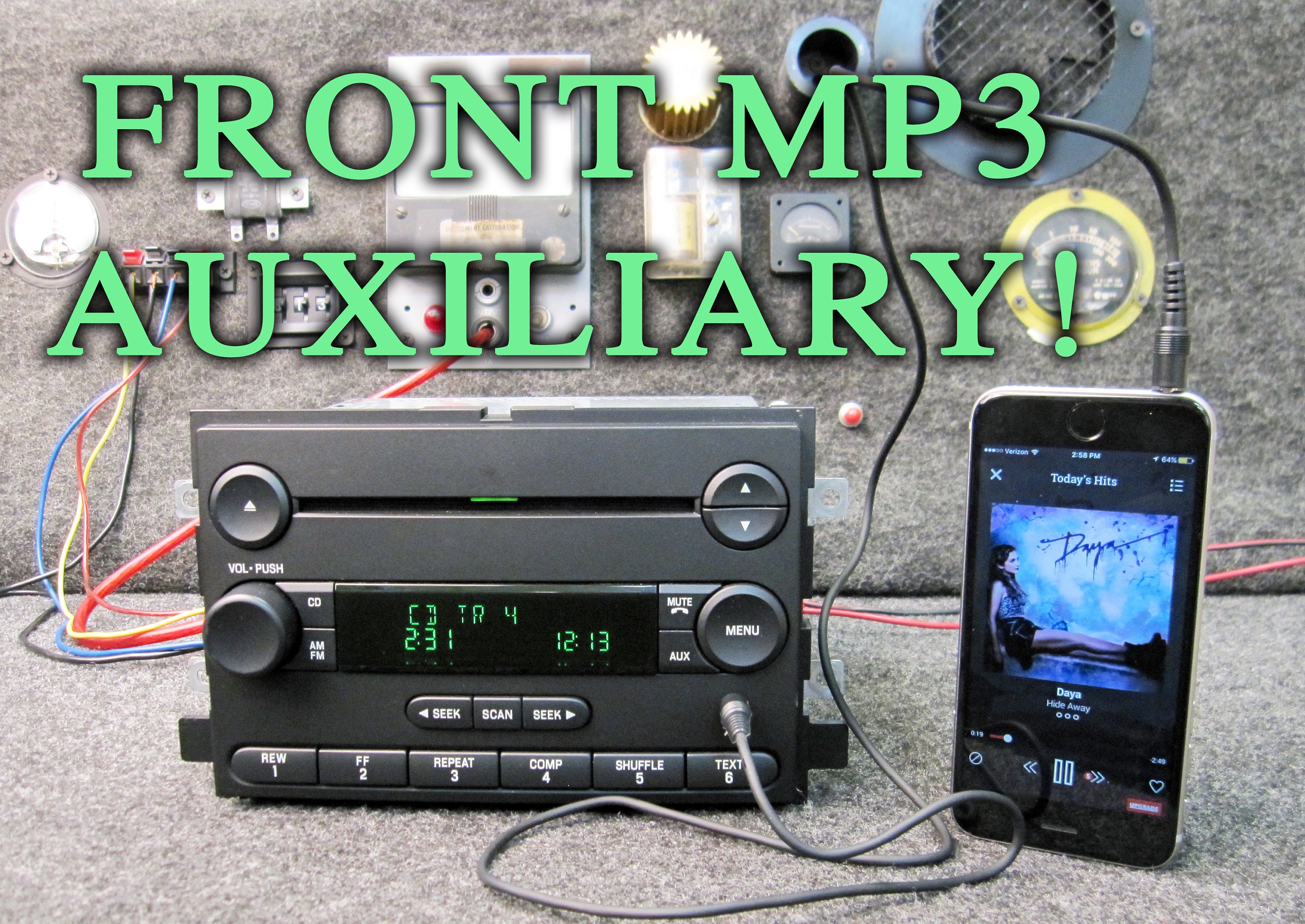 AUXILIARY FORD F150 CD Disc Player 