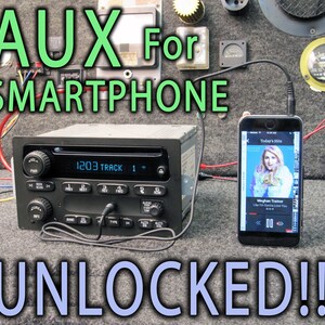 Chevy GM AUX Jack CD Player Stereo 