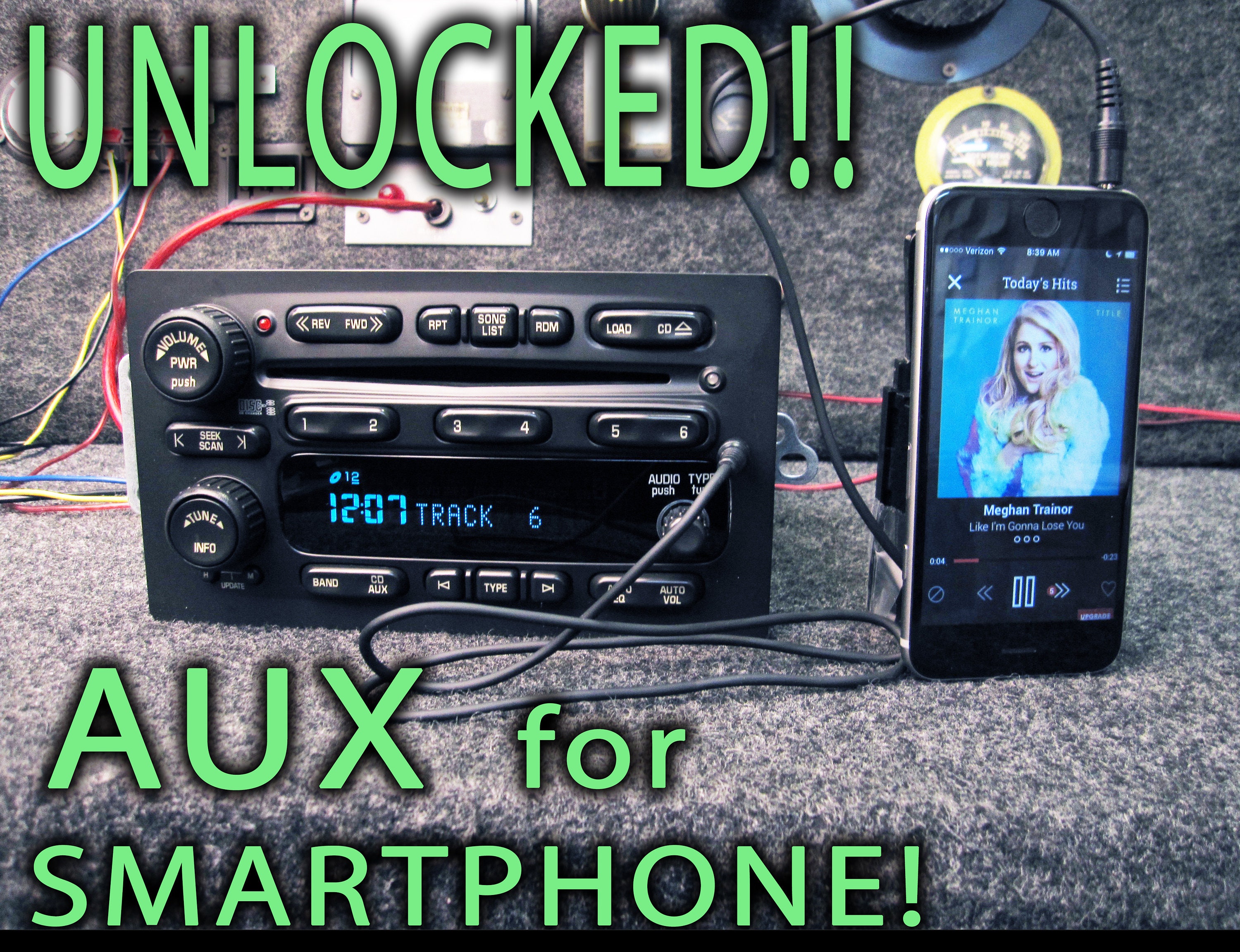 Unlocked Gmc Chevy 6 Cd Changer Satellite Stereo Mp3 Etsy