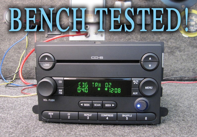 Ford F250 F350 Super Duty 6 CD Disc Changer BLUETOOTH Stereo Etsy