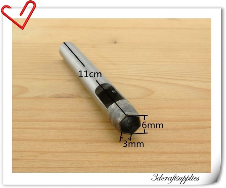 1/4 inch hexagon hole punch craft punch S158 Etsy