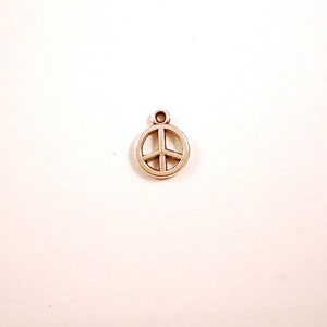 Charm Silber Peace Bild 1