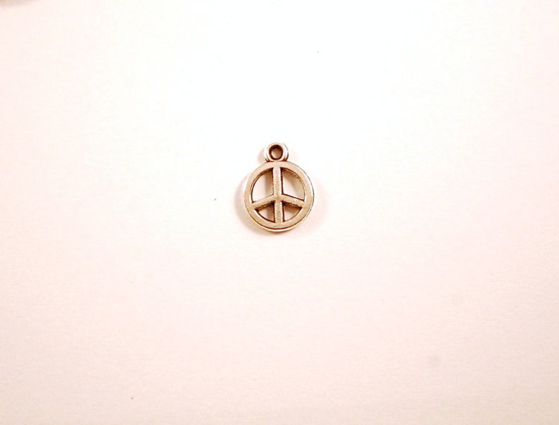 Charm Silber Peace Bild 1