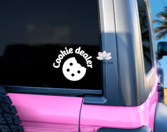 Cookie dealer decal - car decal