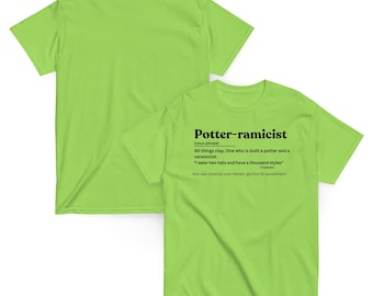 Camiseta clásica unisex, divertida camiseta de cerámica Potter-ramicist