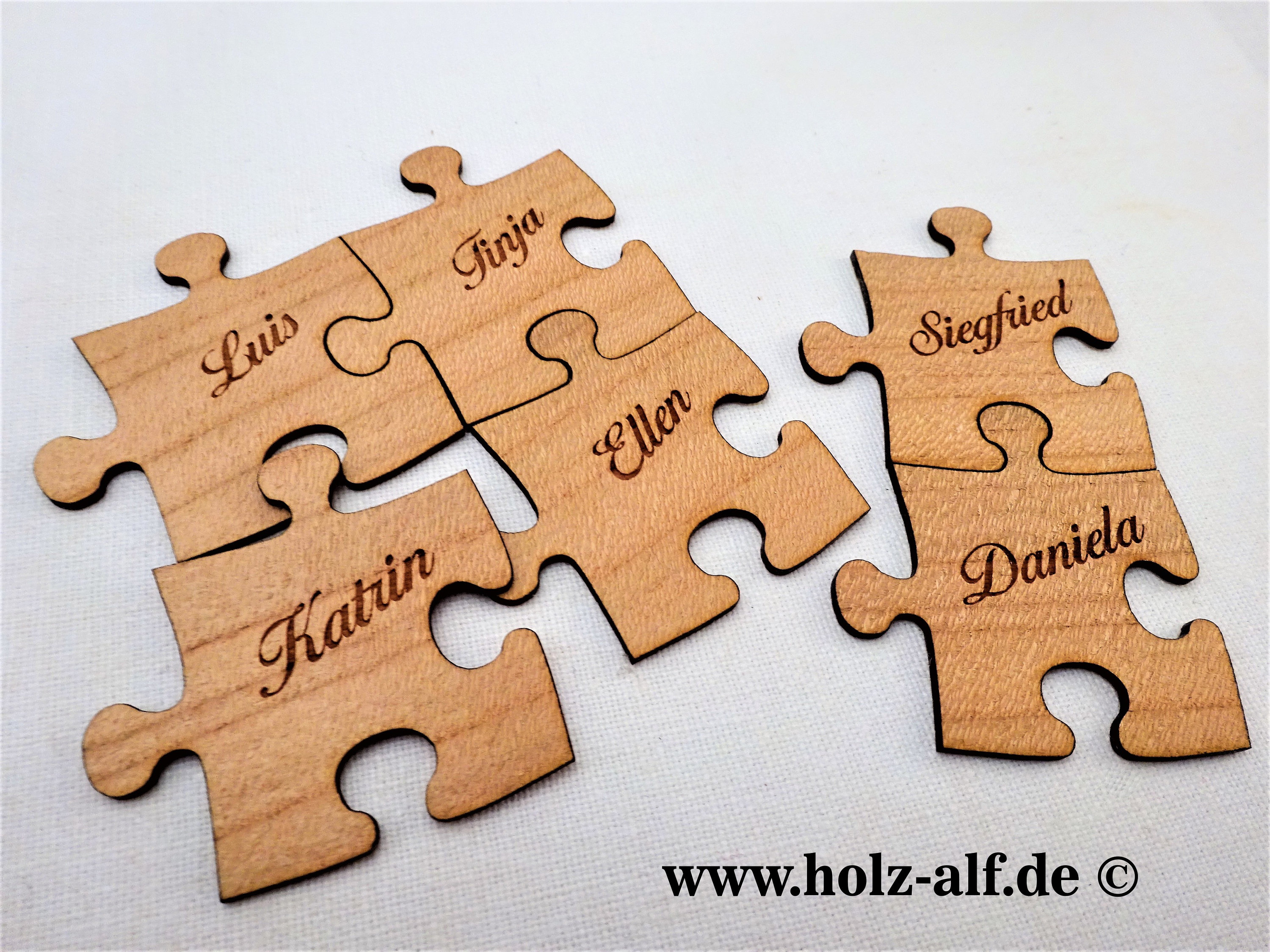 Puzzle Piece Name Tag Place Card Table Card Guest Gift Etsy