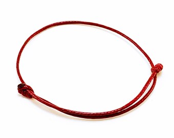 Simple bracelet (red)