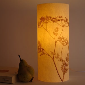 Lampada botanica, regalo di primavera, lampada da tavolo, lampada da comodino, lampada lanterna di carta, lampada a forma di fiore, lampada da scrivania, lampada lanterna, lampada da tavolo giapponese, Hygge