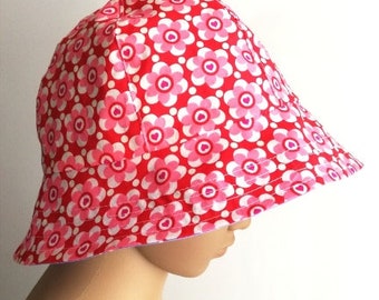 Sun Hat Reversible Size 47/48, Summer Hat Cotton Hat, Baby/Child