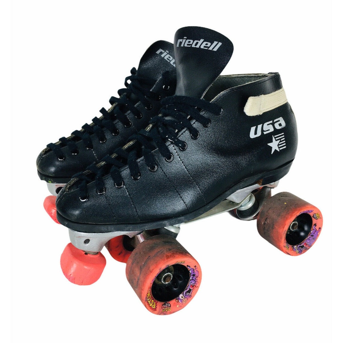 Vintage Riedell USA Speed Roller Skates Sure Grip Invader Etsy