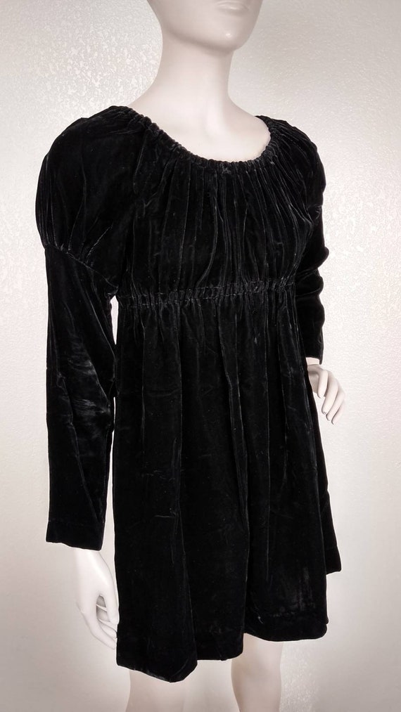 Vintage 60's Young Innocent by Arpeja Black Velvet