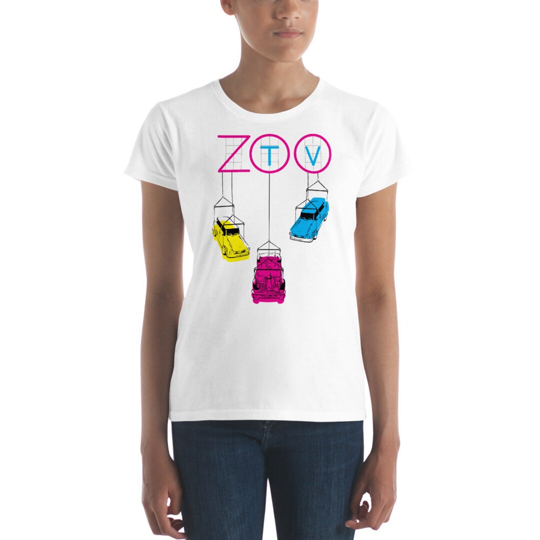 U2 Zoo TV Trabant Women's Short Sleeve T-shirt - Etsy