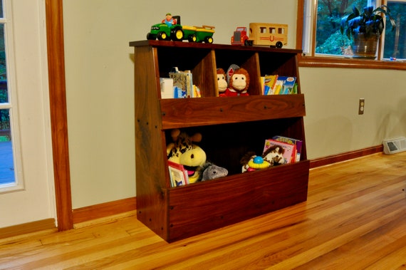 Toy Box Book Shelf Bin Etsy