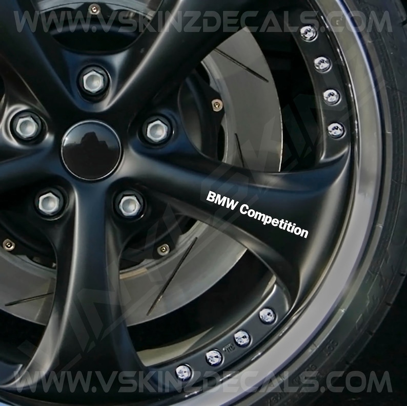 Bmw Caliper Decal