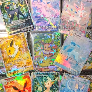 Eevee EX Grove Physical Card- Jolteon Vaporeon Umbreon Espeon Leafeon Flareon Sylveon