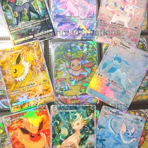 Custom Shiny Eeveelutions Cards - Etsy Custom Shiny Eeveelutions Cards - Etsy