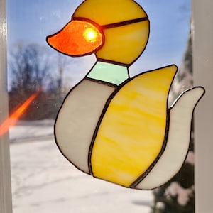 Stained Glass Duck