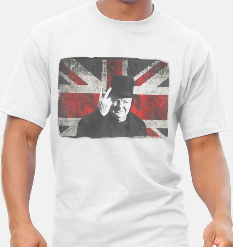 Are These Yours British UK Churchill Two Fingers Etsy