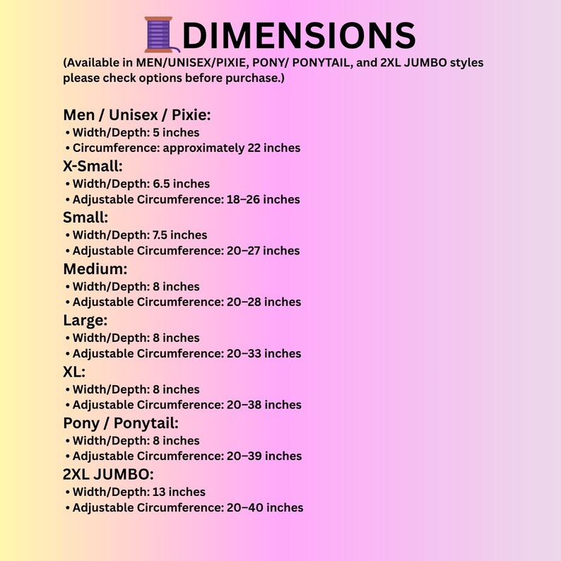 a poster with a list of different types of items