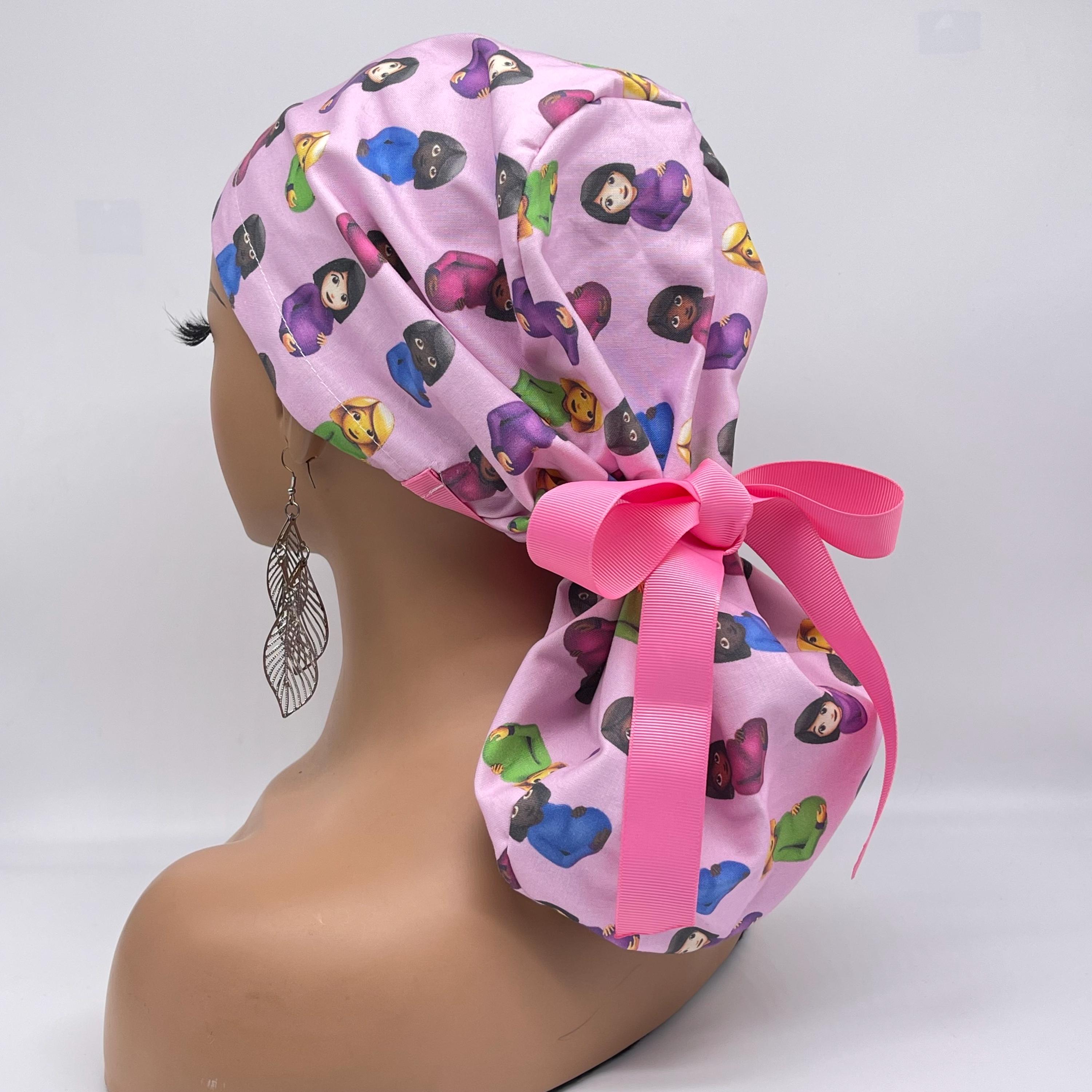 1PC New Scrub cappello da infermiera floreale Bouf... - Vicedeal
