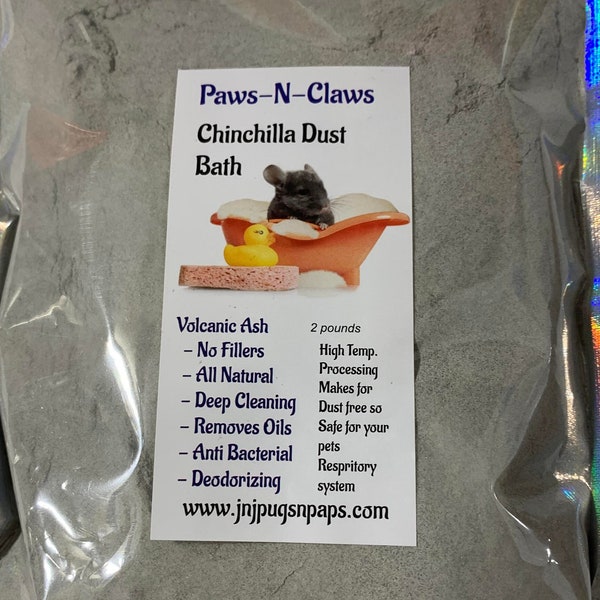 Chinchilla Dust ( All Natural Volcanic )  & Ceramic Dust Bath Houses