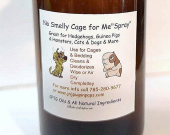 Cage Cleanser & Deodrizer Natural and Safe for all pets