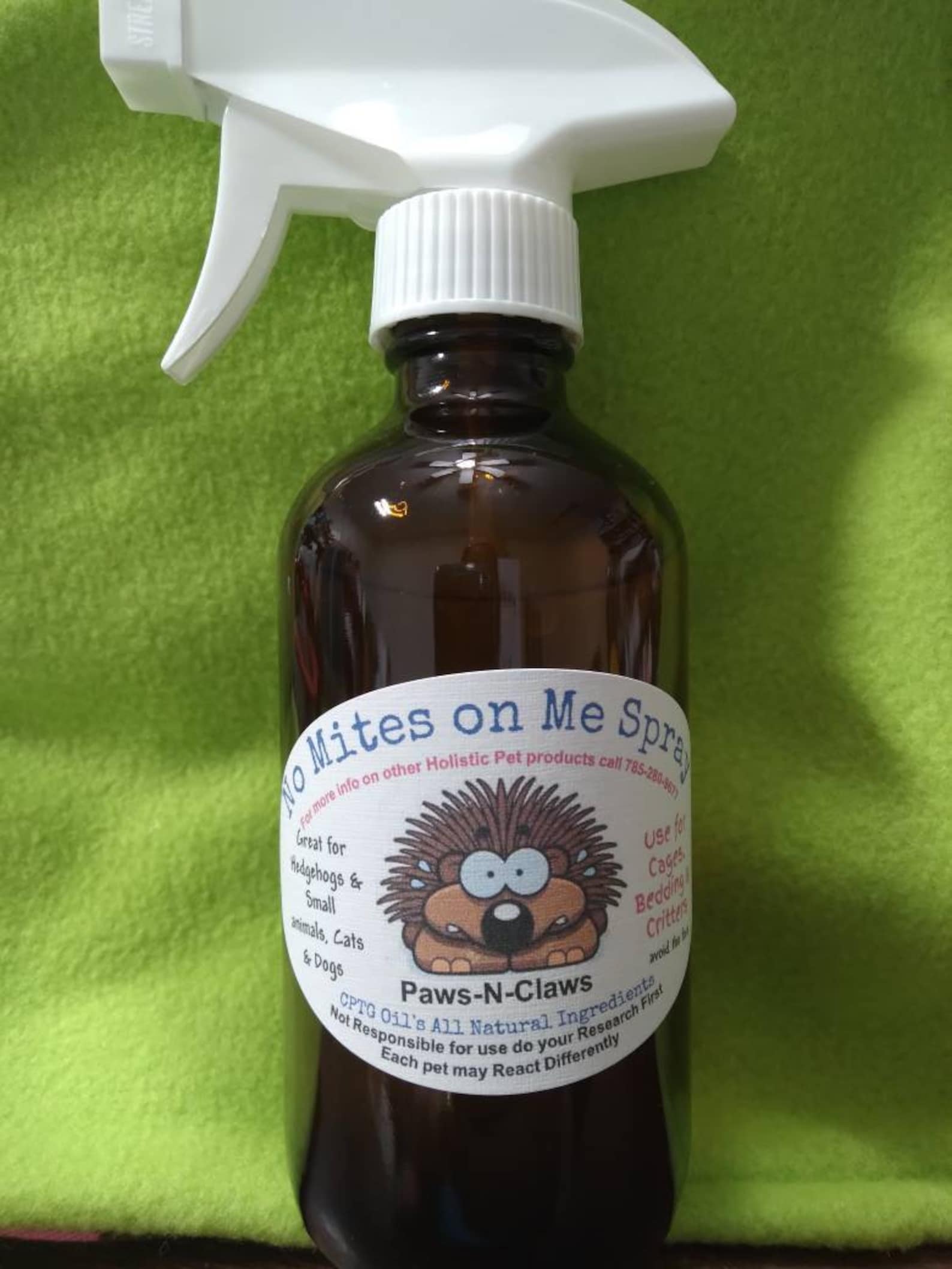 Hedgehog & Guinea Pig Safe Spray for No Mites on Me Jumbo Size Etsy