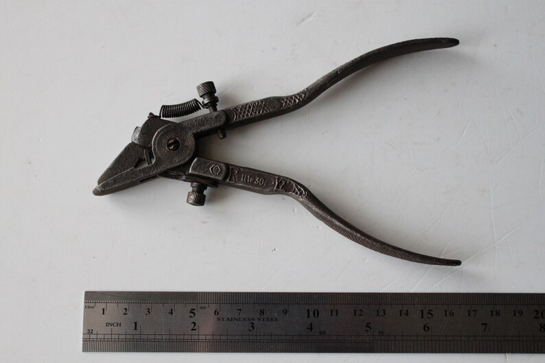 Vintage Soviet saw tooth setting tool. Saw Set Pliers. Antique Etsy