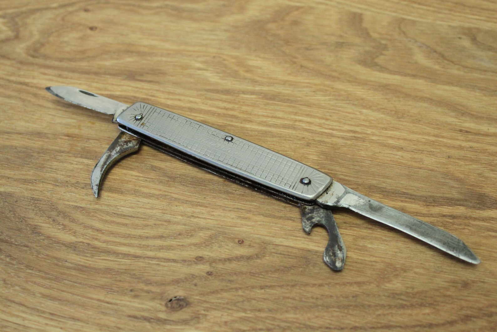 Vintage Soviet Pocket Knife Titan. Folding Knife for Etsy