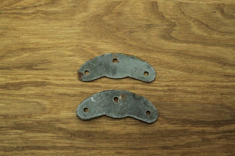 Pair of vintage metal taps. Shoes boots heels protectors. Etsy