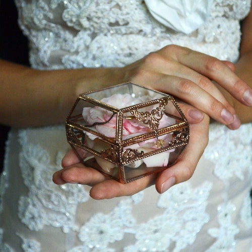 Wedding Gift Wedding Ring Gift for Her Copper Silver for Etsy