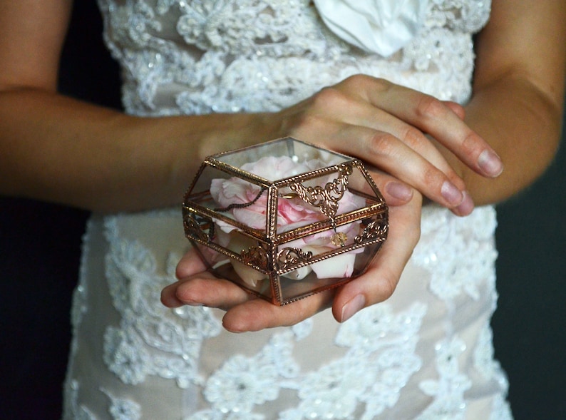 Wedding Gift Wedding Ring Gift for Her Copper Silver for Etsy