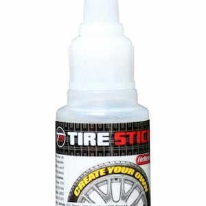 Tire Stickers FleXement Adhesive Rubber Tire Lettering Glue 20gm