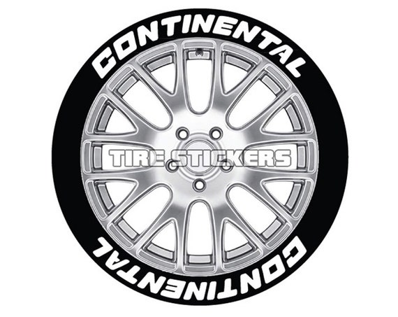 Continental Reifen Schriftzug Fur Alle Grossen Rad 8 Etsy