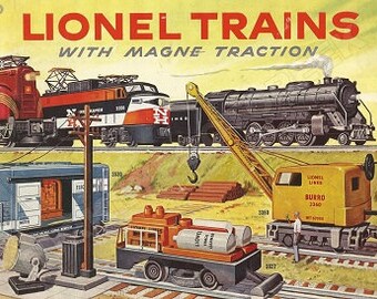 1950s lionel train set value