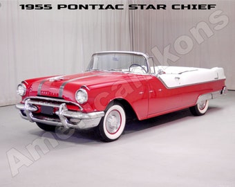 1955 55 PONTIAC CATALINA Parking Sign 1955 55 PONTIAC CATALINA Parking Sign