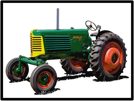 Free ShippingMade in USA Oliver Model 77 Tractor New Metal Sign Large Size