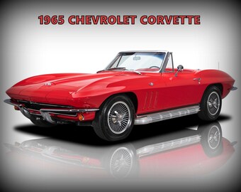 Hot Wheels Soul 1965 Chevorlet Corvette Diecast Vehicle 16/32 Red Hot Wheels Soul 1965 Chevorlet Corvette Diecast Vehicle 16/32 Red